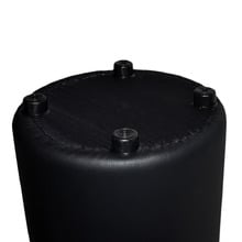 Corbelt Faux Leather Ottoman